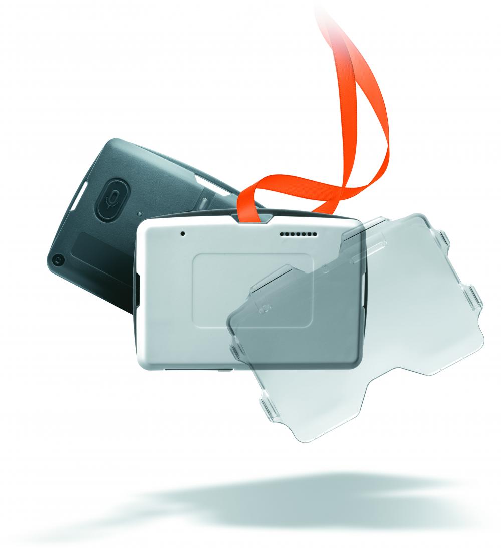 Image de DatiPlus ID, le porte badge PTI discret